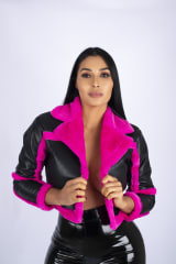 CHAMARRA  EFECTO PIEL