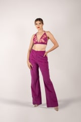 BRALETTE DE ENCAJE MAGENTA