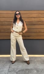 JEANS BEIGE