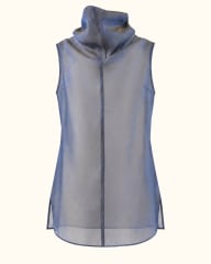 BLUSA CON CUELLO ALTO