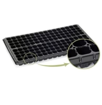 BANDEJA PLASTICO JIFFY ALMACIGUERA 128 ESPACIOS