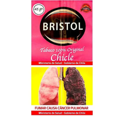 TABACO BRISTOL CHICLE 45G
