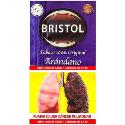 TABACO BRISTOL ARANDANO 45G