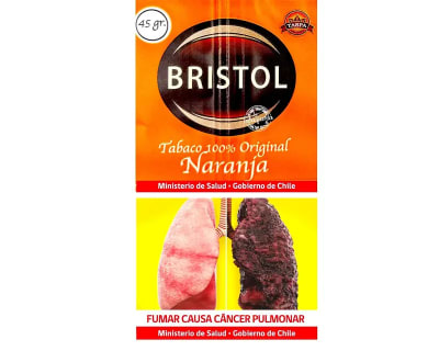 TABACO BRISTOL NARANJA 45G