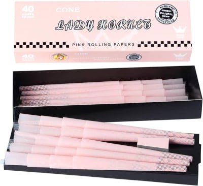 CAJA DE PAPELILLOS EN CONO LADY HORNET 32u