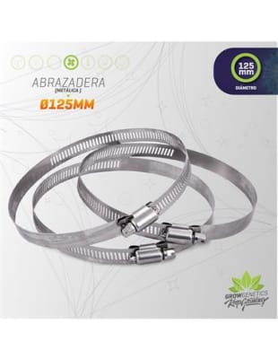 ABRAZADERA METALICA - 125MM1