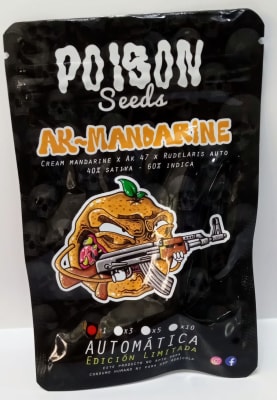 AK MANDARINE AUTO X3 - POISON SEEDS1
