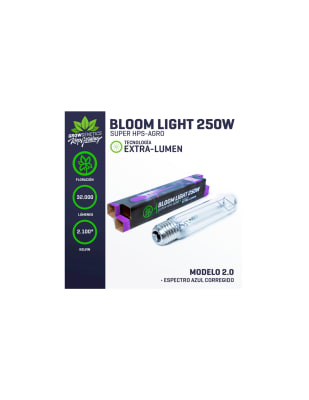 BOMBILLA SODIO 250W EXTRA LUMEN - GROW GENETICS