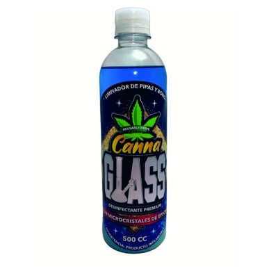 LIMPIADOR DE PIPAS Y BONG CANNA GLASS 500CC