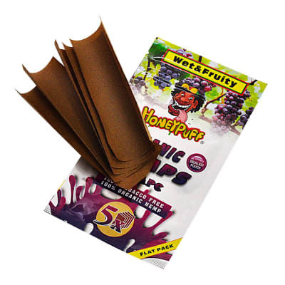 HEMP WRAP GRAPE - HONNEY PUFF X5