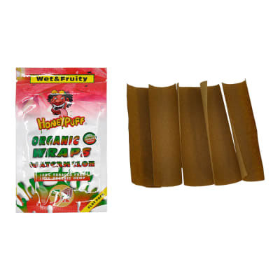 HEMP WRAP WATERMELON - HONNEY PUFF X5