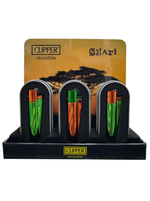 ENCENDEDOR METALICO  SAFARI - CLIPPER