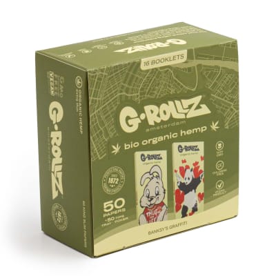 PAPELILLO + BOQUILLA BIO ORGANIC HEMP - G-ROLLZ