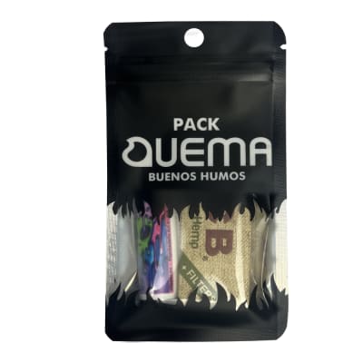 PACK QUEMA - PAPEL, BOQUILLA OCB Y CLIPPER