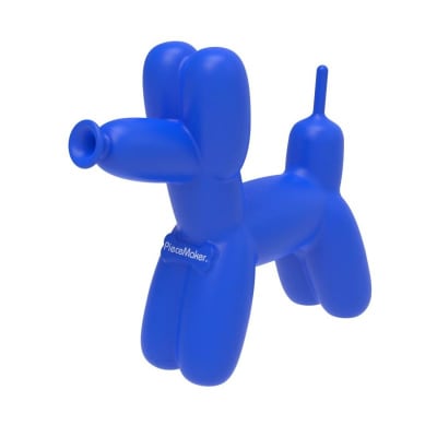BONG SILICONA K9 PERRITO AZUL