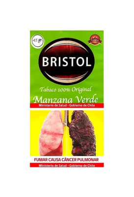 TABACO BRISTOL MANZANA VERDE