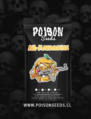 AK MANDARINE AUTO X5 - POISON SEEDS1