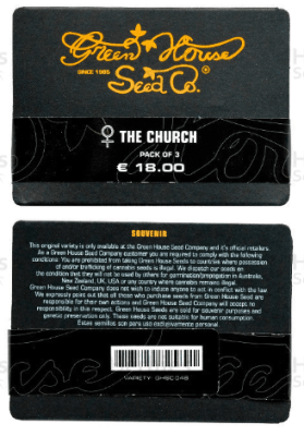 THE CHURCH FEM X3 - GREEN HOUSE SEED CO