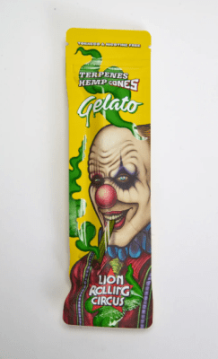 WRAP TERPENES CONOS  GELATO - LION ROLLING CIRCUS
