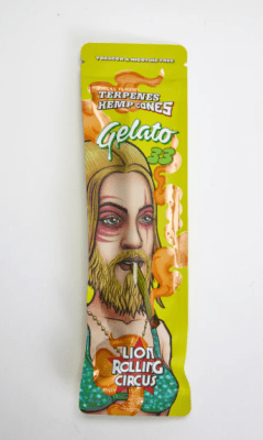 WRAP TERPENES CONOS GELATO 33 - LION ROLLING CIRCUS