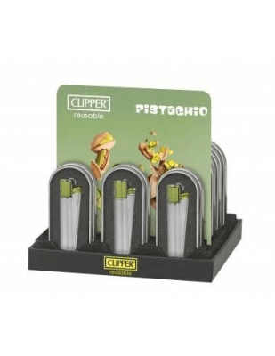 ENCENDEDOR METALICO PISTACHIO - CLIPPER