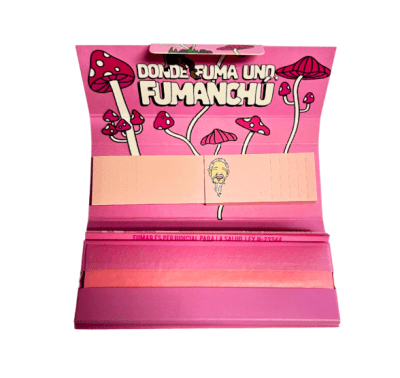 PAPELILLO + BOQUILLA FUMANCHU PINK 1 1/4