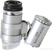 Microscopio mini led 45x Lumagny
