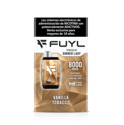 VAPE FUYL - VAINILLA TABACO 600 PUFFS