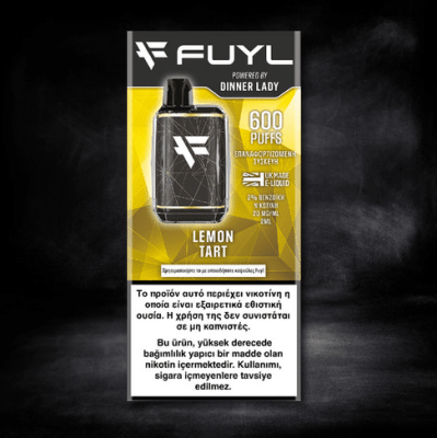 VAPE FUYL - LEMON TART 600 PUFFS