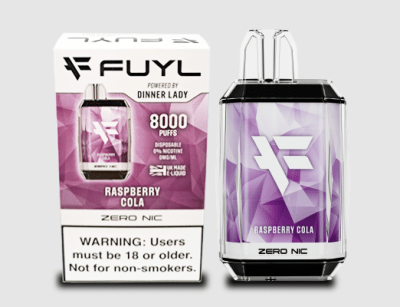 VAPE DINNER FUYL - RASPBERRY COLA 6000 PUFFS
