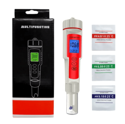 MEDIDOR 4 EN 1 PH, EC, TDS Y TEMP - KASVI