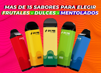 VAPE 8.000 4.5% - LIFE POD