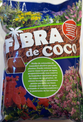 SUSTRATO 3 LITROS FIBRA DE COCO