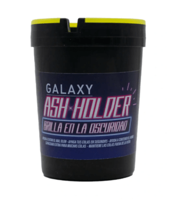 CENICERO ASH HOLDER GLOW IN THE DARK - GALAXY