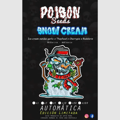SNOW CREAM AUTO X5 - POISON SEEDS
