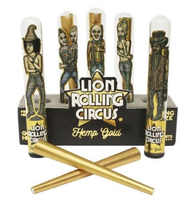 PAPEL DE ORO LION ROLLING