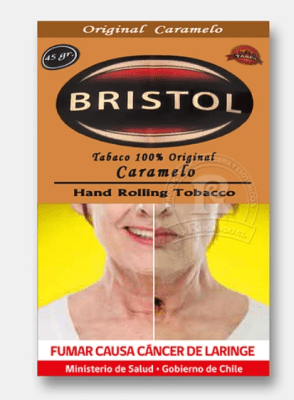 TABACO BRISTOL CARAMELO 45G