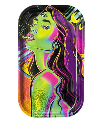 BANDEJA METALIZADA 16CMX27CM - D41