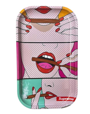 BANDEJA METALIZADA 16CMX27CM - D7