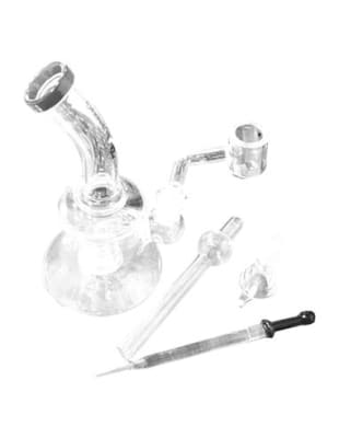 BONG 17,5 CM CON ACCESORIOS