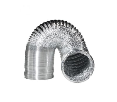 TUBO DE EXTRACCION DE ALUMINIO 120MM X 2MTRS