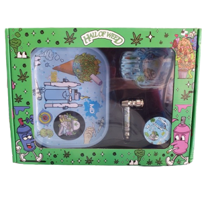 SET BANDEJA, PIPA, MOLEDOR, CENICERO 4201