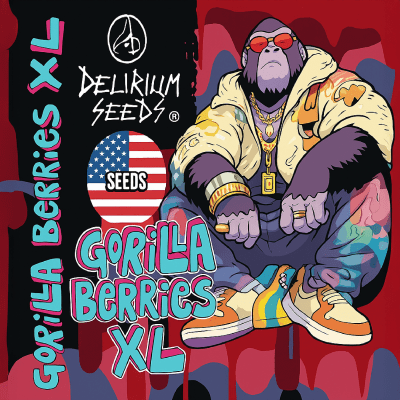 GORILLA BERRIES XL FAST VERSION X4 - DELIRIUM SEEDS