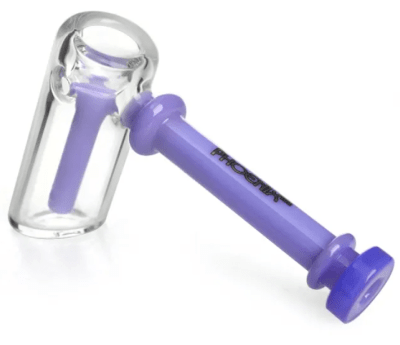 PIPA GLASS BUBBER - PHOENIXSTAR - LILA