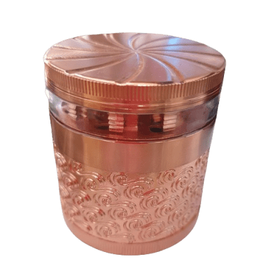 MOLEDOR METALICO ORO ROSA 65MM - 4 PIEZAS