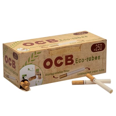 OCB TUBOS DE CIGARRO ECOLOGICO 250 UND