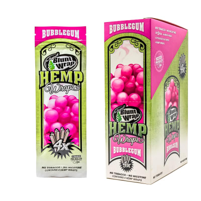 HEMP WRAP BUBBLE GUM - BLUNT WRAP