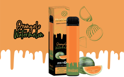 VAPE FOODGOD ORANGELO WATERMELON 0% NIC 2400 PUFFS