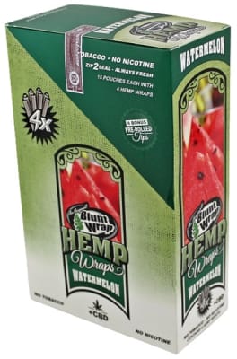 HEMP WRAP WATERMELON - BLUNT WRAP1