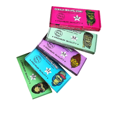 CELULOSA 1 1/4 + BOQUILLA GORILLA ROLLING STARS